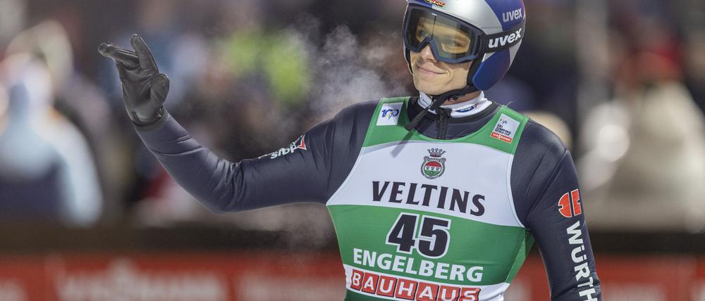 Andreas Wellinger hat einen Podestplatz knapp verpasst.