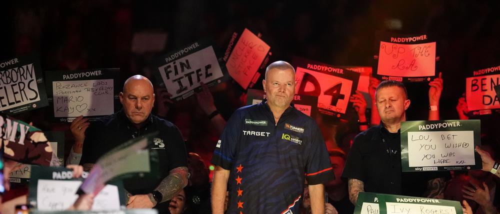 Raymond van Barneveld bei der WM in London.