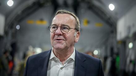 Boris Pistorius (SPD), Bundesminister der Verteidigung.