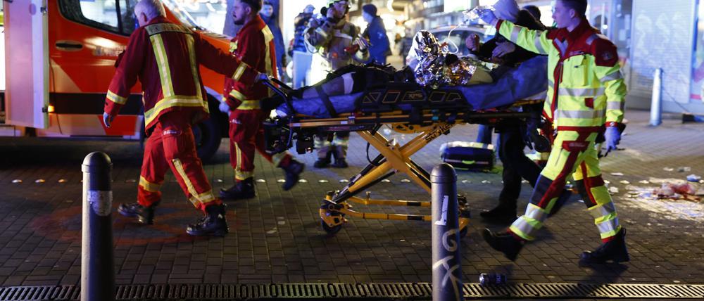 Der Verletzte kam ins Krankenhaus.