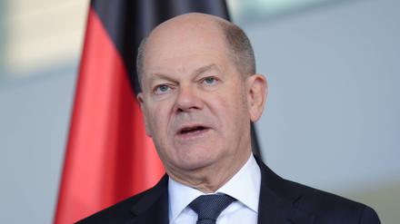 Bundeskanzler Olaf Scholz.