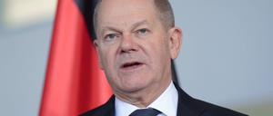 Bundeskanzler Olaf Scholz.