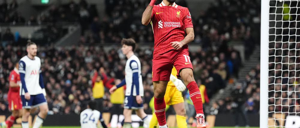 Traf doppelt für den FC Liverpool: Stürmer Mohamed Salah.
