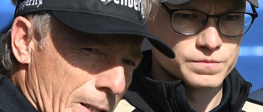 Haben erneut die PNC Championship gewonnen: Bernhard Langer (l) und sein Sohn Jason.