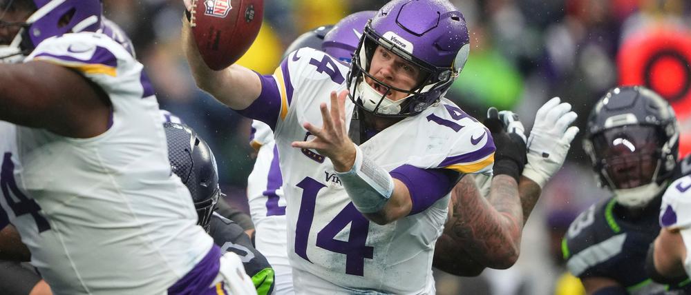 Quarterback Sam Darnold zeigte erneut eine starke Leistung.