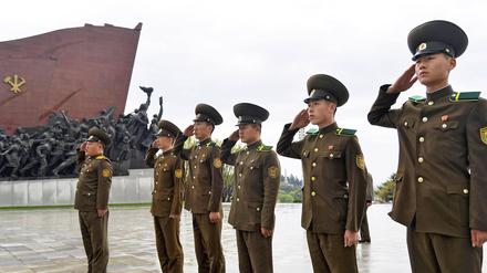 Nordkoreanische Soldaten