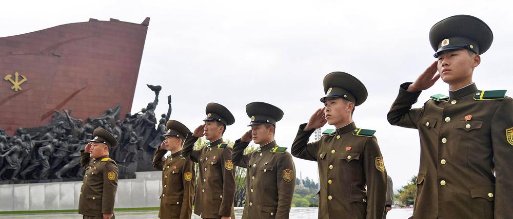 Nordkoreanische Soldaten
