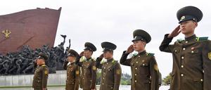 Nordkoreanische Soldaten