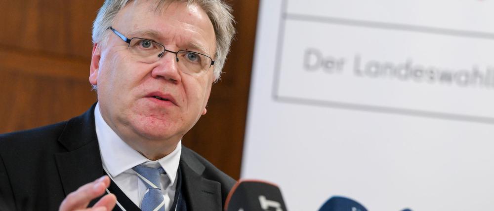 Für Landeswahlleiter Bröchler und sein Team stehen wegen der vorgezogenen Bundestagswahl anstrengende Wochen bevor. (Archivbild)
