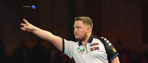 Martin Schindler konnte sich bei der Darts-WM in London nicht beweisen.