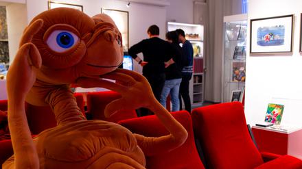 E.T.-Figur im Computerspielemuseum