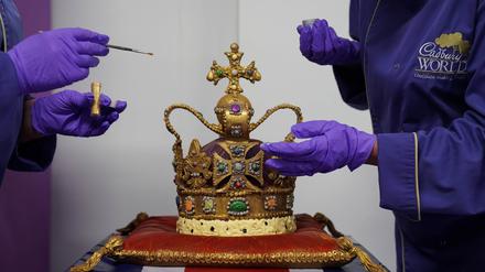 Zur Krönung von Charles III. gab es von Cadbury noch eine Schoko-Krone. (Archivbild)