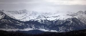 Weiß wird es an Weihnachten wohl nur in Alpennähe.