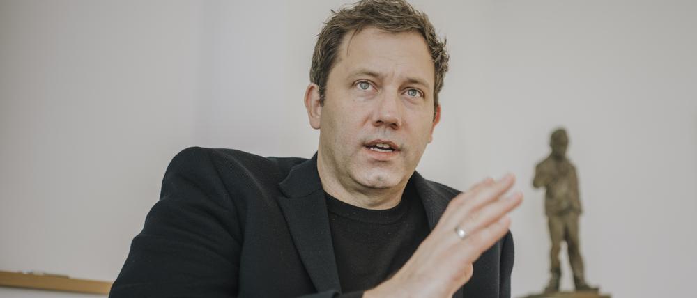 „Nicht zulassen, dass die Falschen diese Tat für ihre Zwecke instrumentalisieren“ – SPD-Chef Lars Klingbeil beim Gespräch mit dem Tagesspiegel.