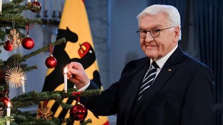 Frank-Walter Steinmeier im Schloss Bellevue.