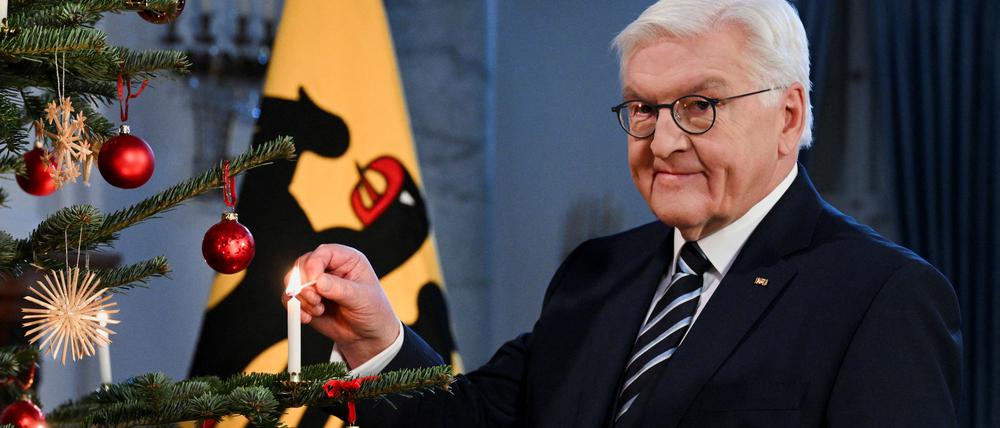 Frank-Walter Steinmeier im Schloss Bellevue.