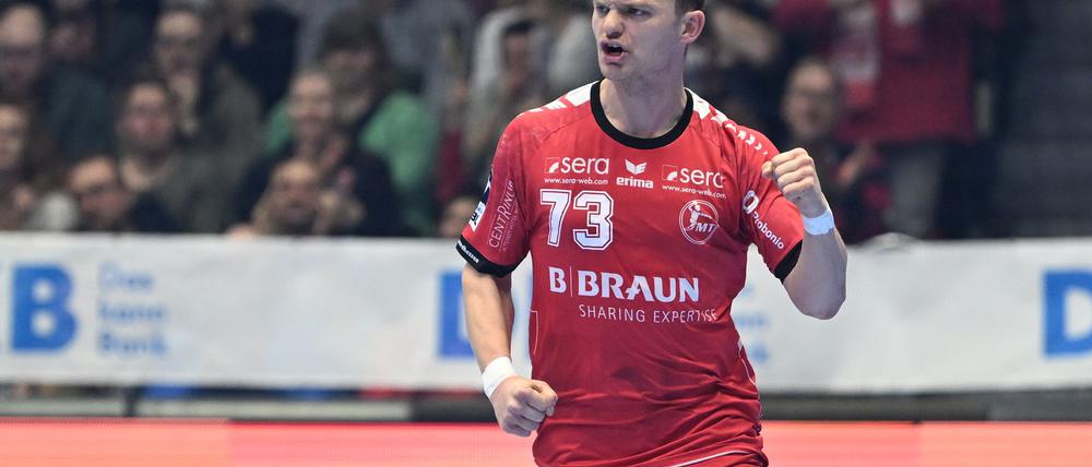 Timo Kastening und die MT Melsungen hatten die TSV Hannover-Burgdorf zu Gast.