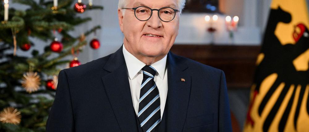 Bundespräsident Steinmeier wirbt zu Weihnachten für den Zusammenhalt in der Gesellschaft