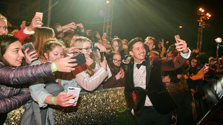 Selfie-Time bei Nico Santos - aber nicht mehr im Flugzeug. (Archivbild)