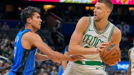 Tristan da Silva (l) erzielte für Orlando den Siegtreffer gegen Boston.
