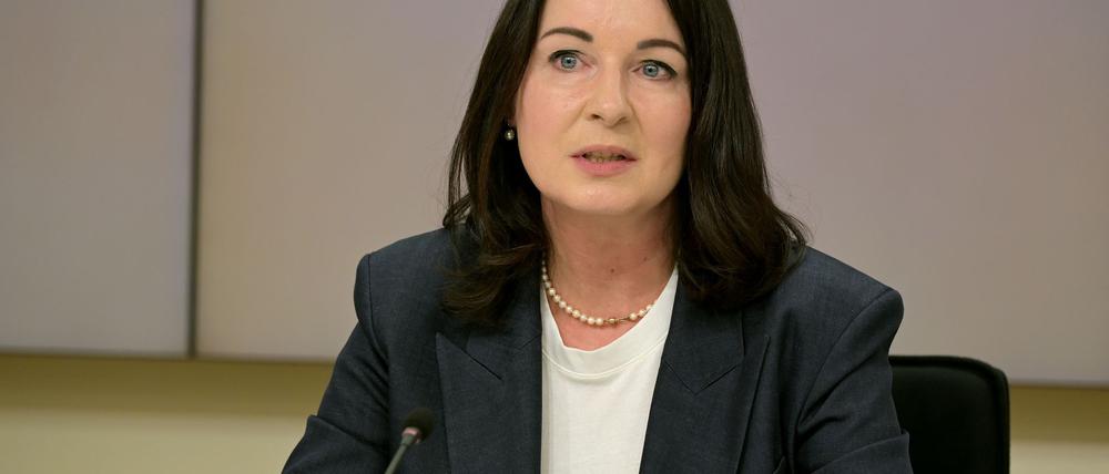 Britta Müller (Parteilos) gehört dem neuen Kabinett in Brandenburg an. (Archivfoto)