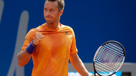 Philipp Kohlschreiber arbeitet als Trainer von Tennis-Talent Justin Engel.