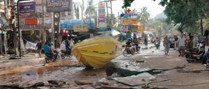 Phuket in Thailand nach dem Tsunami
