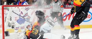 Deutschlands Eishockey-Junioren verlieren zum WM-Auftakt deutlich.