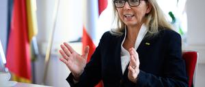 Berlins Polizeipräsidentin Barbara Slowik Meisel im Interview. 