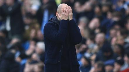 Zum Wegschauen. Pep Guardiola.