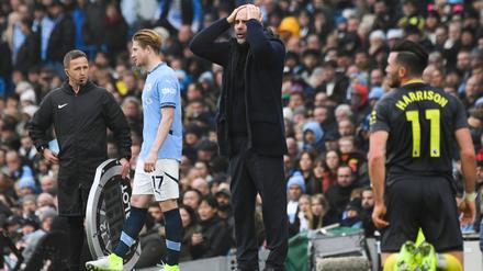 Pep Guardiola und Manchester City stecken in einer massiven Krise. In 13 Spielen gelang nur ein Sieg.