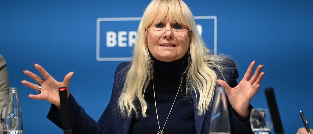 Berlins Innensenatorin Iris Spranger zeigt sich zuversichtlich über die Organisation einer pannenfreien Bundestagswahl. (Archivbild)