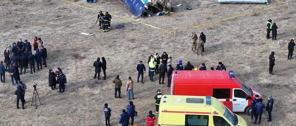 Die Ukraine sieht Russland in der Verantwortung für den Absturz der aserbaidschanischen Passagiermaschine. (Archivbild)