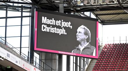 „Mach et joot“: Nicht nur Christoph Daum hat sich 2024 für immer verabschiedet. (Archivbild)