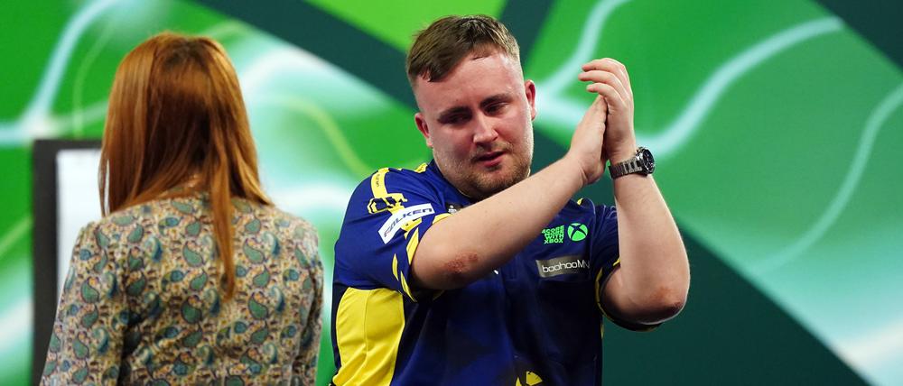 Siegertanz. Luke Littler.