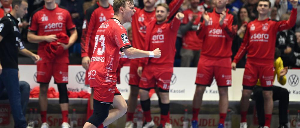 Die MT Melsungen geht als souveräner Tabellenführer in die WM-Pause der Handball-Bundesliga.