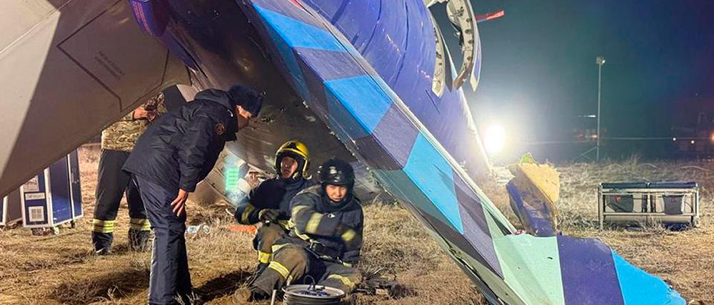Aserbaidschan sprach nach dem Absturz vom Einsatz einer Waffe gegen das Passagierflugzeug. (Archivbild)