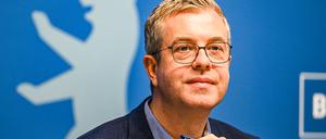  Pk nach der Sitzung des Berliner Senats mit Finanzsenator Stefan Evers (CDU) zur Haushaltslage ** NUR F