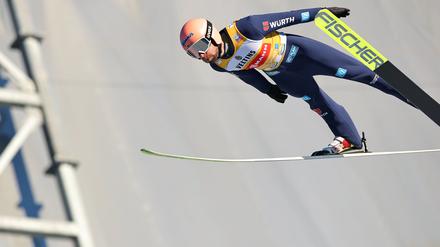 Pius Paschke kommt in Oberstdorf immer besser zurecht.