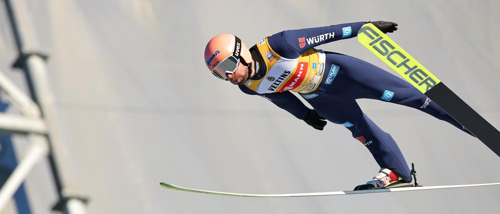 Pius Paschke kommt in Oberstdorf immer besser zurecht.