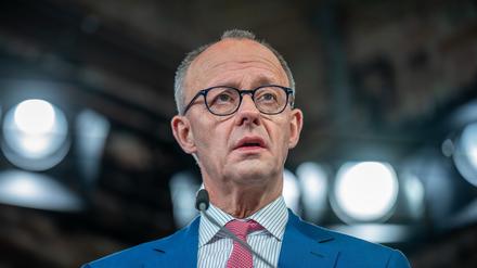 Friedrich Merz, CDU-Bundesvorsitzender und CDU/CSU-Fraktionsvorsitzender im Bundestag