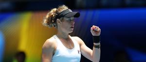 Laura Siegemund sorgte für die deutsche Führung gegen Brasilien.