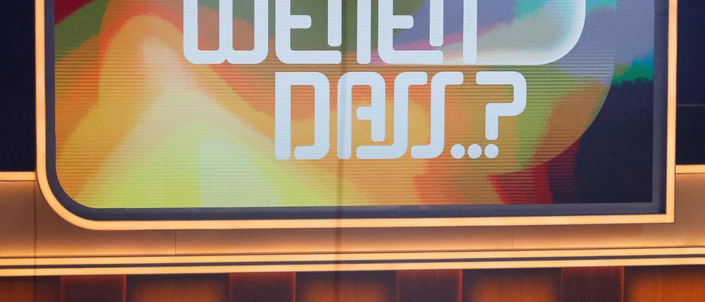 2025 wird es keine Neuauflage von „Wetten, dass..?“ geben.