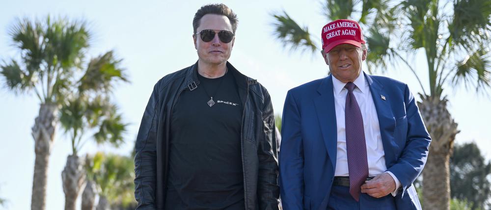 Seite an Seite: Donald Trump und Elon Musk