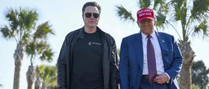 Seite an Seite: Donald Trump und Elon Musk