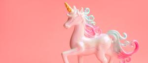 Als Einhörner werden Start-up-Unternehmen bezeichnet, die bereits mit mehr als einer Milliarde Dollar bewertet werden.
