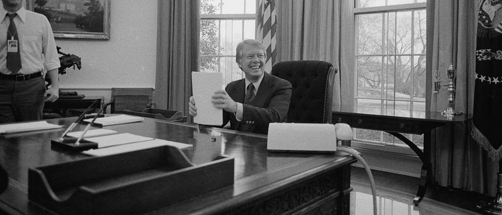Jimmy Carter wurde im Oktober 100 Jahre alt. Nun ist er gestorben.