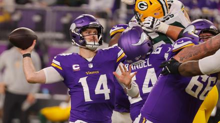 Quarterback Sam Darnold brachte im entscheidenden Drive vier von sechs Pässen an den Mann.
