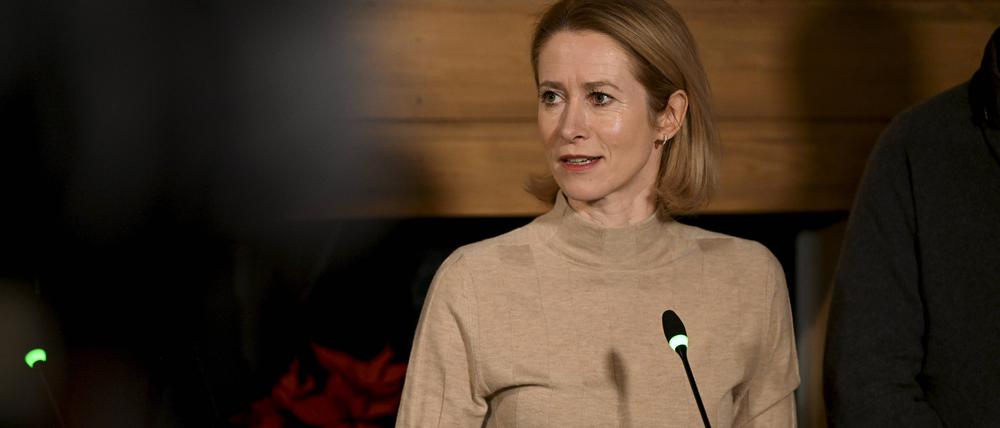 EU-Chefdiplomatin Kaja Kallas.
