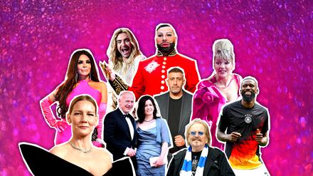 Die Belegschaft des Roten Teppichs: von Sandra Hüller über Kai & Kati bis Antonio Rüdiger.